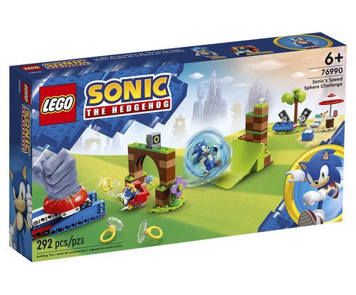 Desafio da Esfera de Velocidade do Sonic, Colorido | WestwingNow
