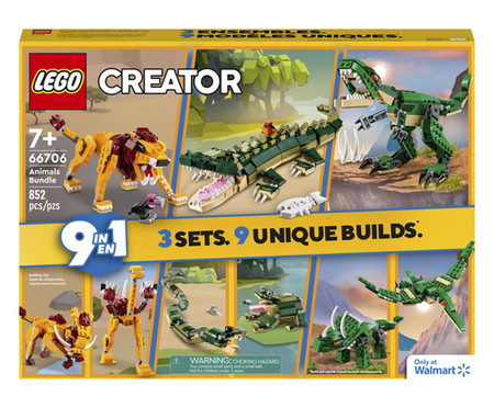 LEGO Creator 9 em 1 Pacote de Animais