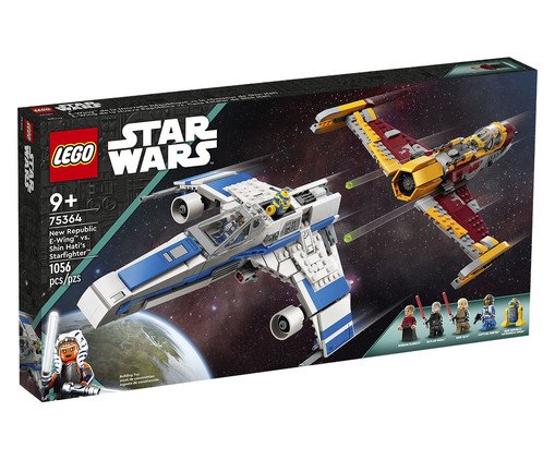 E-Wing da Nova República Vs. Caça Estelar de Shin Hati, Colorido | WestwingNow