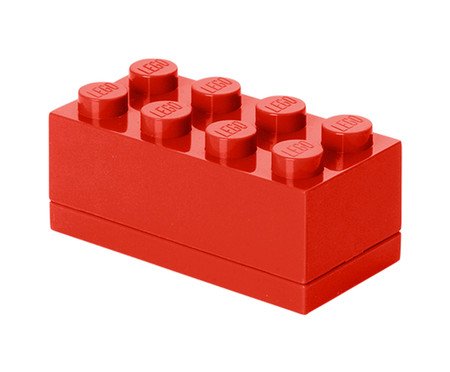 Lego Mini Box 08 Pinos Vermelho
