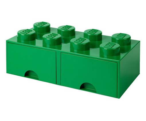 Lego Brick Drawer 08 Pinos Verde, Colorido | WestwingNow
