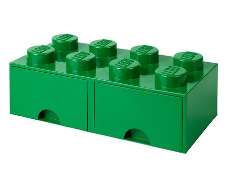 Lego Brick Drawer 08 Pinos Verde