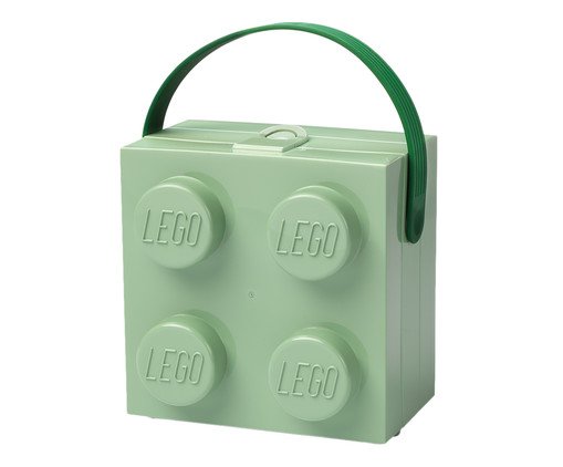 Lego Lancheira Box Handle Verde, Colorido | WestwingNow