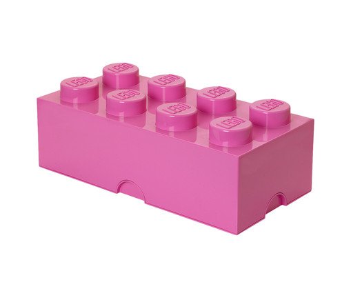 Lego Storage Brick 08 Pinos Pink, Colorido | WestwingNow