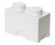 Lego Storage Brick 02 Pinos - Branco, Colorido | WestwingNow