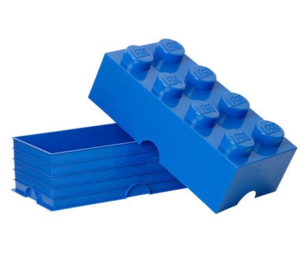 Lego Storage Brick 08 Pinos Azul Escuro