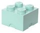 Lego Storage Brick 04 Pinos Azul Aquamarine, Colorido | WestwingNow