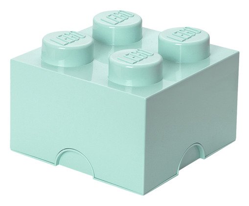 Lego Storage Brick 04 Pinos Azul Aquamarine, Colorido | WestwingNow