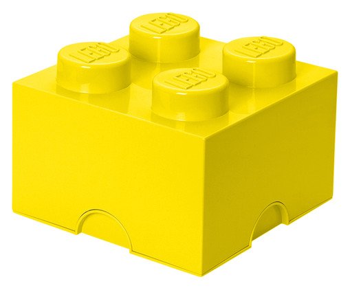 Lego Storage Brick 04 Pinos Cool Amarelo, Colorido | WestwingNow