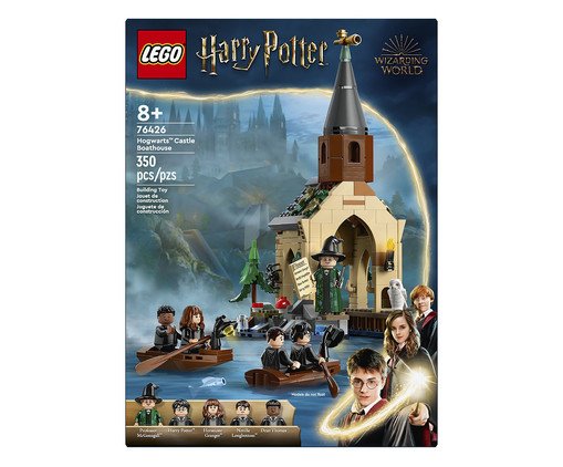Casa de Barcos do Castelo de Hogwarts, Colorido | WestwingNow