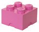 Lego Storage Brick 04 Pinos Pink, Colorido | WestwingNow