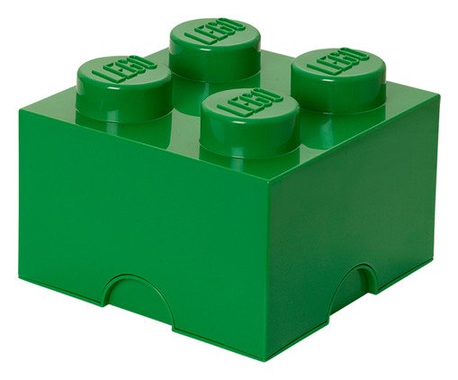 Lego Storage Brick 04 Pinos Verde, Colorido | WestwingNow