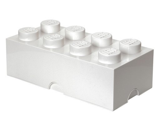 Lego Storage Brick 08 Pinos Branco, Colorido | WestwingNow