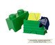 Lego Storage Brick 02 Pinos Verde, Colorido | WestwingNow