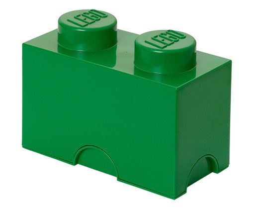 Lego Storage Brick 02 Pinos Verde, Colorido | WestwingNow