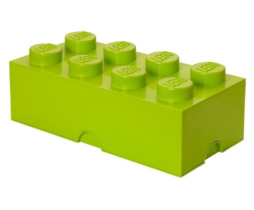 Lego Storage Brick 08 Pinos Verde Claro, Colorido | WestwingNow