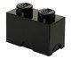 Lego Storage Brick 02 Pinos Preto, Colorido | WestwingNow