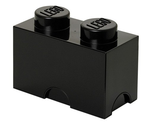 Lego Storage Brick 02 Pinos Preto, Colorido | WestwingNow
