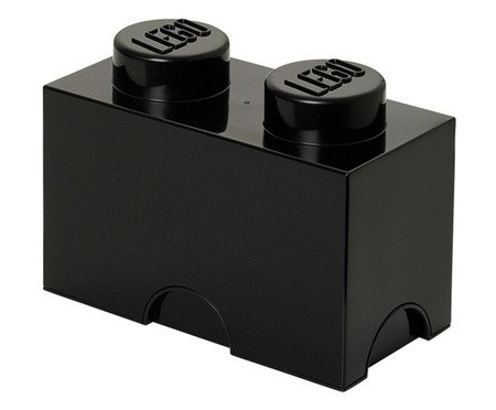 Lego Storage Brick 02 Pinos Preto