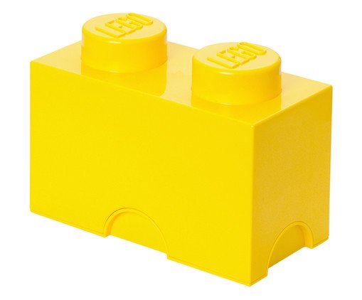 Lego Storage Brick 02 Pinos Amarelo, Colorido | WestwingNow