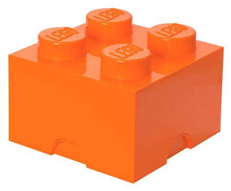 Lego Storage Brick 04 Pinos Laranja