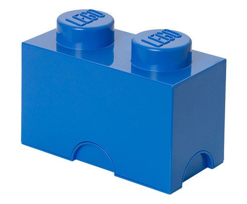Lego Storage Brick 02 Pinos Azul, Colorido | WestwingNow