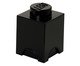 Lego Storage Brick 01 Pino Preto, Colorido | WestwingNow