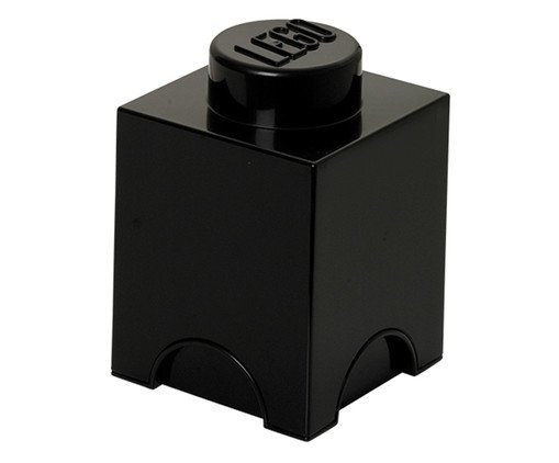 Lego Storage Brick 01 Pino Preto, Colorido | WestwingNow