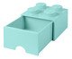 Lego Brick Drawer 04 Pinos Azul Aquamarine, Colorido | WestwingNow