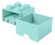 Lego Brick Drawer 04 Pinos Azul Aquamarine, Colorido | WestwingNow