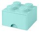 Lego Brick Drawer 04 Pinos Azul Aquamarine, Colorido | WestwingNow
