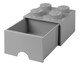 Lego Brick Drawer 04 Pinos Cinza, Colorido | WestwingNow