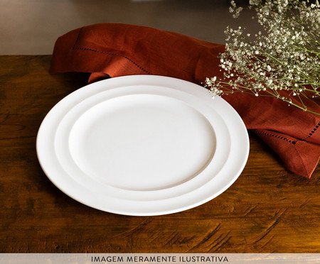 Jogo de Pratos Rasos Decent | Westwing