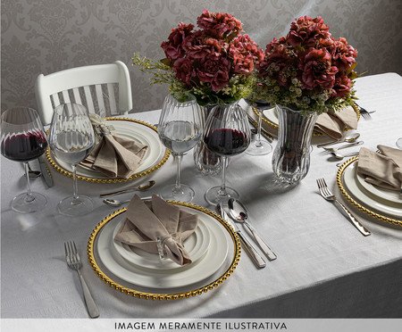 Jogo de Pratos Rasos Decent | Westwing