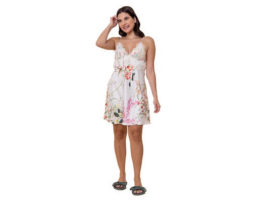 Camisola Curta Brasilian Flora, Colorido | WestwingNow