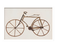 Quadro Bike Vintage com Moldura Branca | WestwingNow