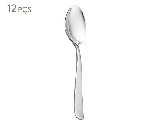 Jogo de Colheres para Café Pisa, Prata ou Metálico | WestwingNow