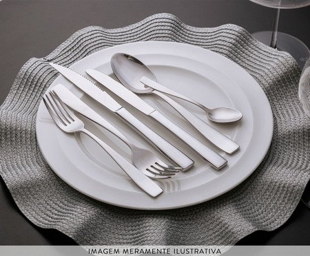 Jogo de Colheres para Sobremesa Pisa | Westwing