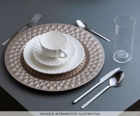 Sousplat Roman Champanhe | Westwing