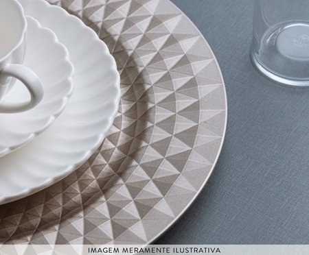 Sousplat Roman Champanhe | Westwing