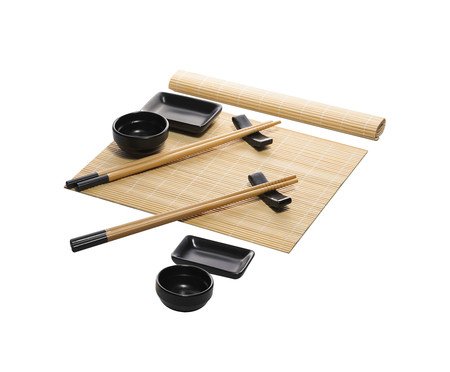 Jogo para Sushi de Bambu Okinawa | Westwing