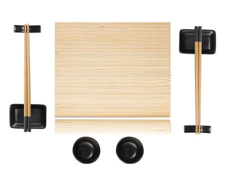Jogo para Sushi de Bambu Okinawa | Westwing