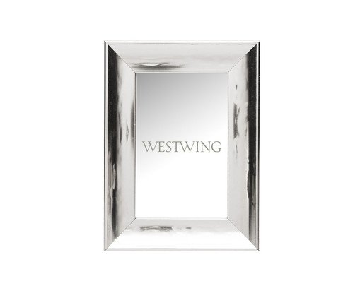 Porta-Retrato Nobreza Prateado, Prata ou Metálico | WestwingNow