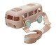 Garrafa Squeeze Infantil Ônibus Rosa, Rosa | WestwingNow