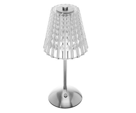 Luminária de Mesa em Led Leumina Prateado | Westwing