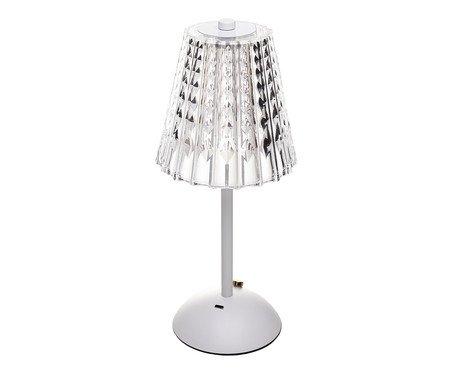 Luminária de Mesa em Led Leumina Branca | Westwing