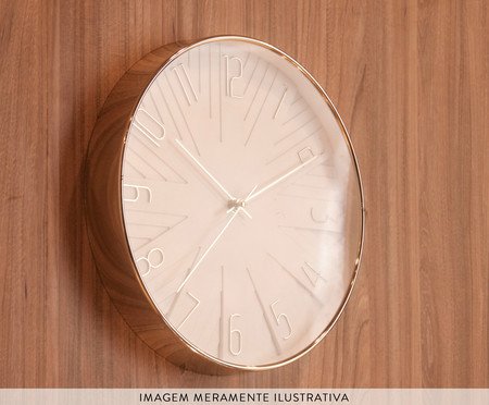 Relógio de Parede Modern Branco | Westwing