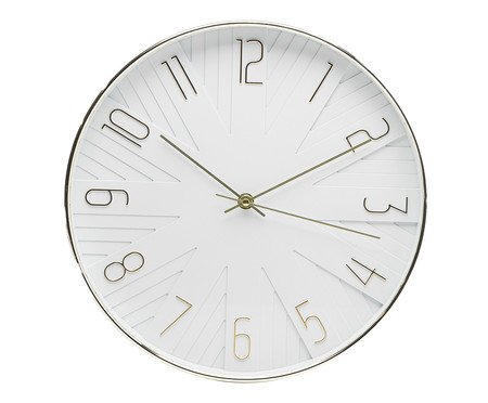 Relógio de Parede Modern Branco | Westwing