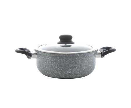 Jogo de Panelas para Fogão de Indução Granilite Cinza | Westwing