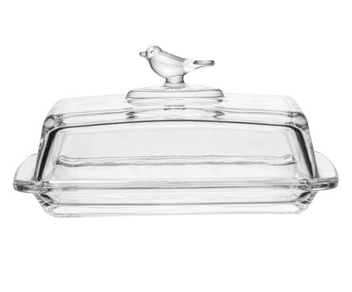 Manteigueira Bird, Transparente | WestwingNow